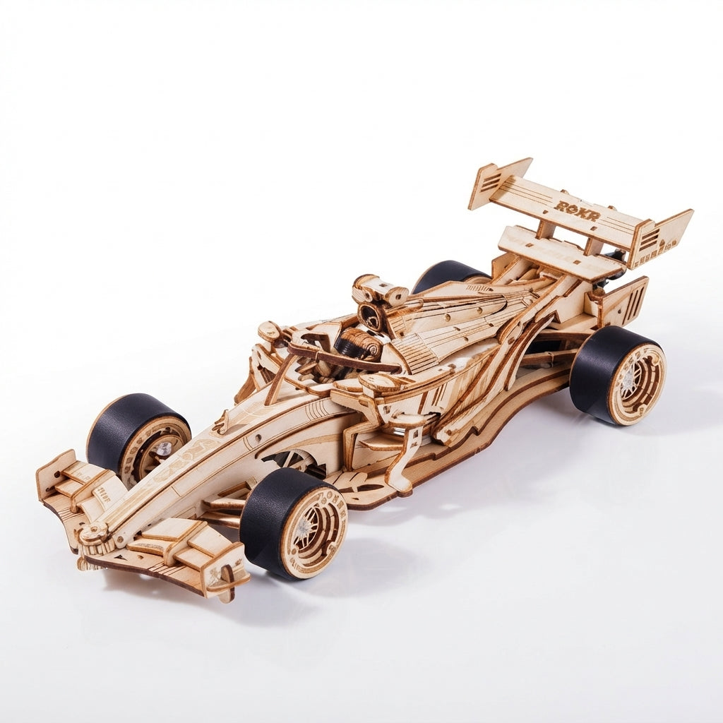 Voiture de Course — Puzzle 3D