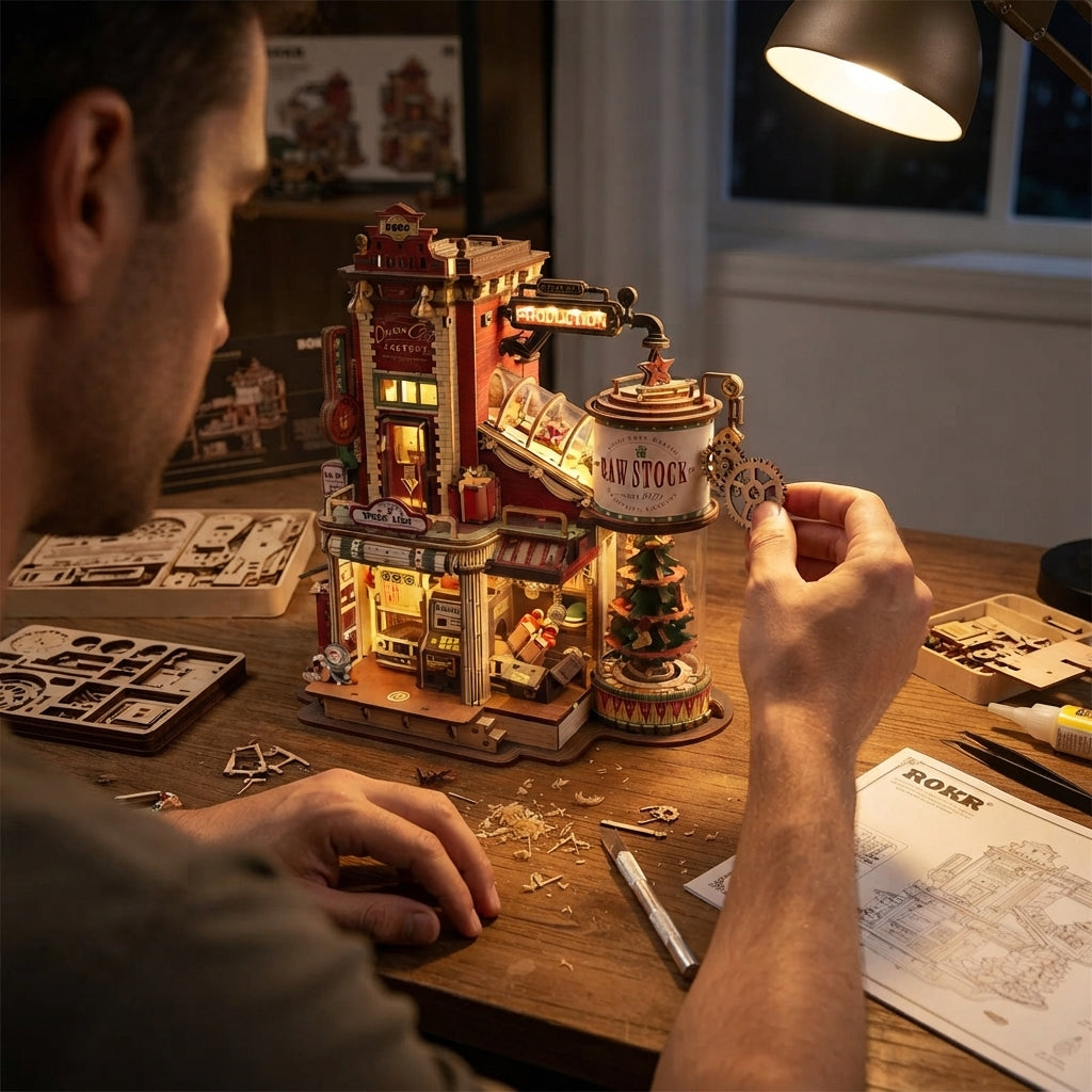 La Fabrique du Père Noël — Puzzle 3D