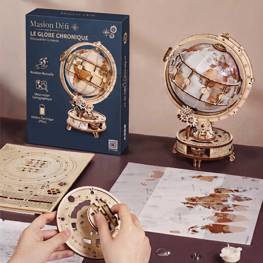 Globe terrestre lumineux - Puzzle 3D