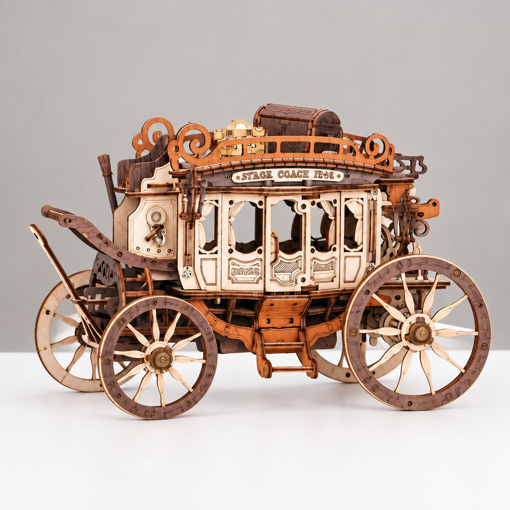 Carrosse Vintage -Puzzle 3D