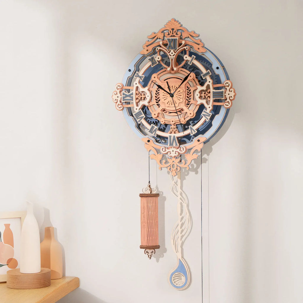 Horloge Murale - Puzzle 3D
