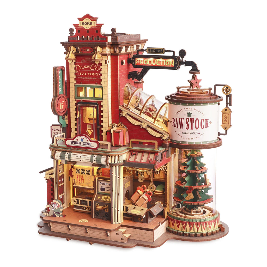 La Fabrique du Père Noël — Puzzle 3D
