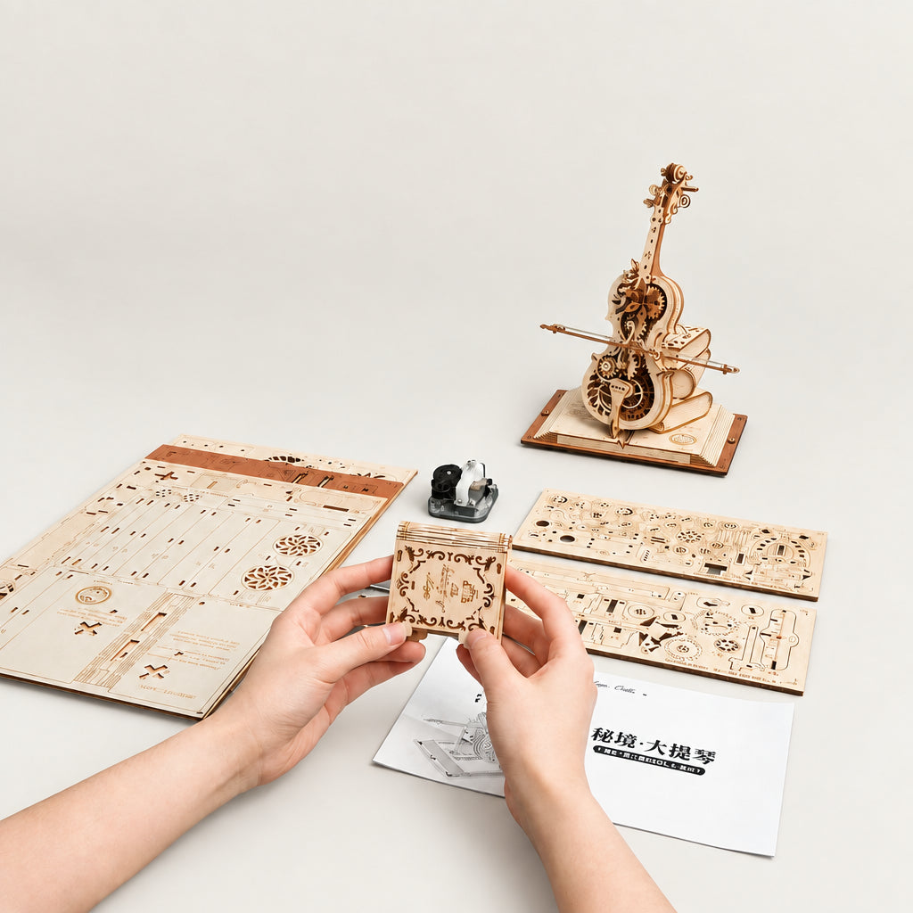 Violoncelle Magique — Puzzle 3D Musical