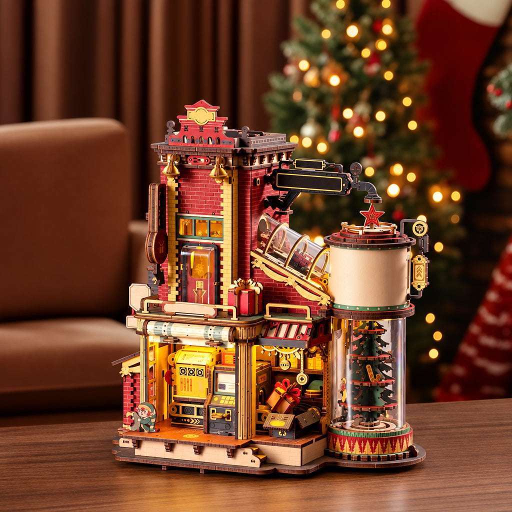 La Fabrique du Père Noël — Puzzle 3D