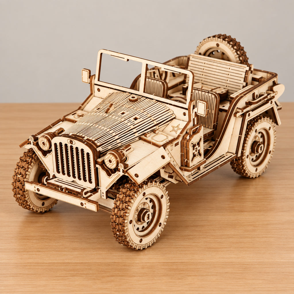 Véhicule Militaire - Puzzle 3D