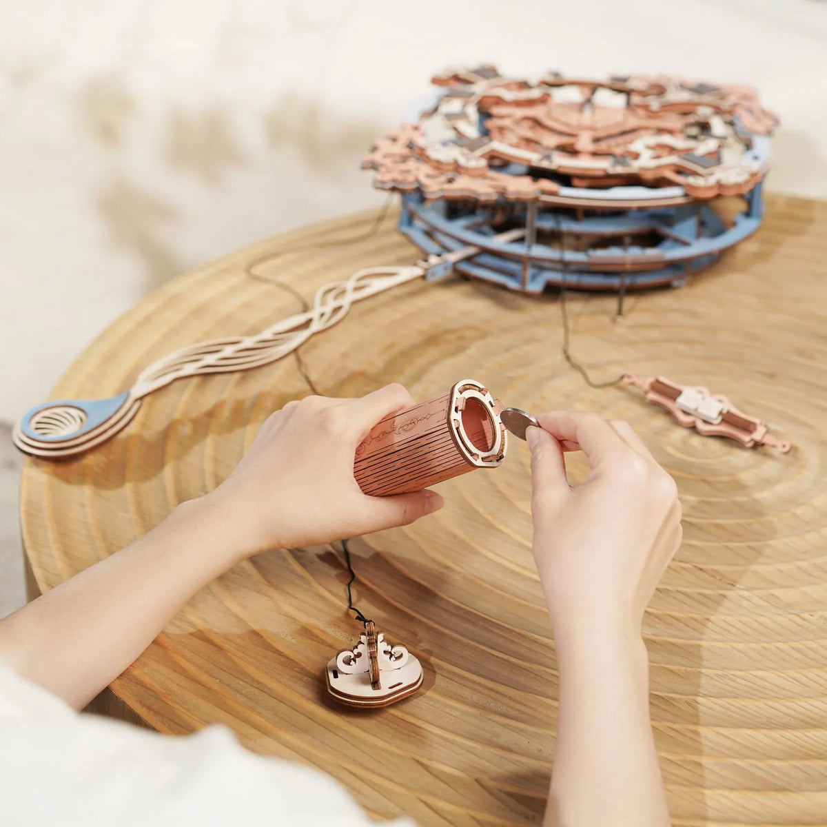 Horloge Murale - Puzzle 3D