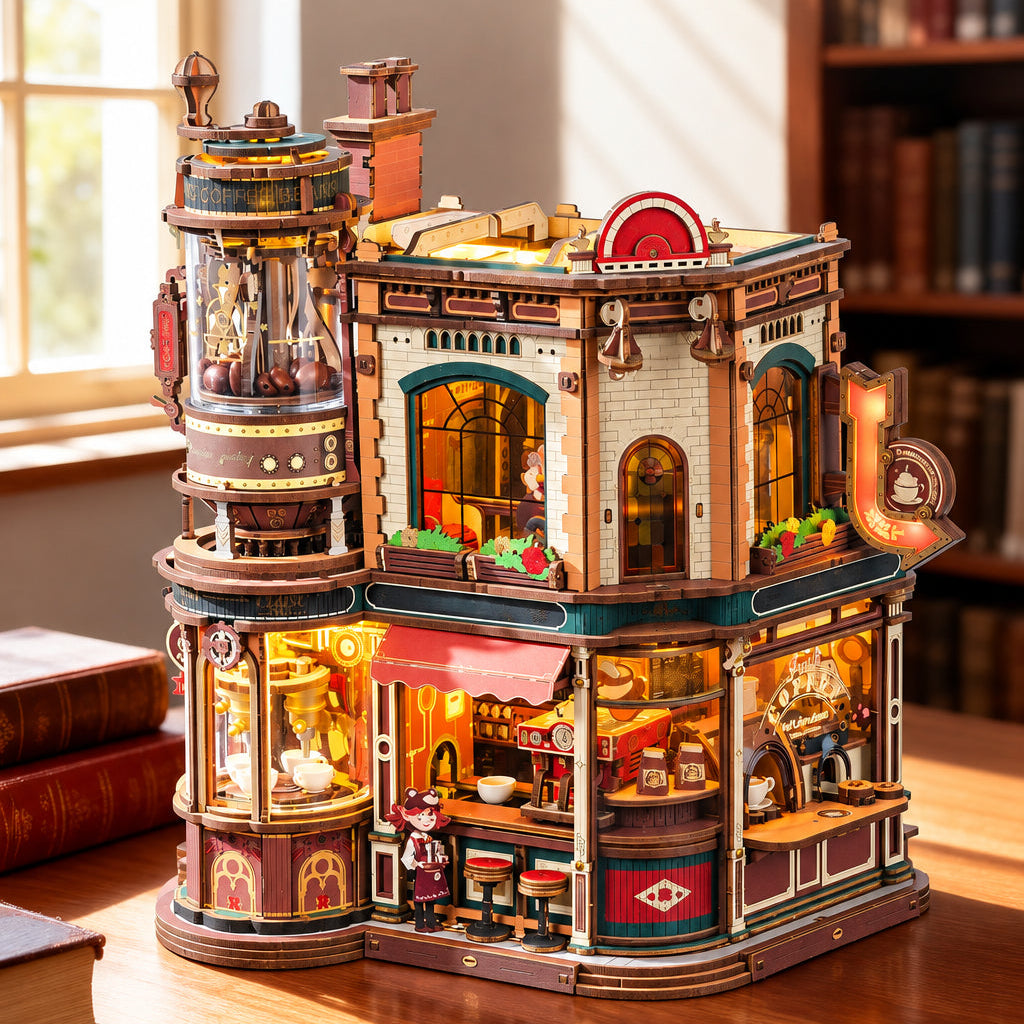 La Maison du Café — Puzzle 3D