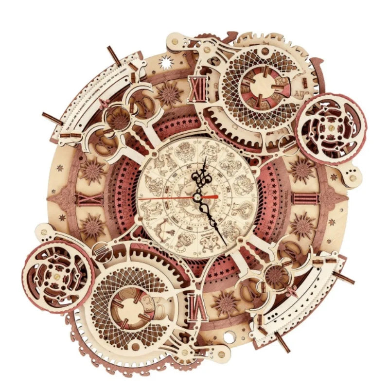 Horloge Steampunk — Puzzle 3D