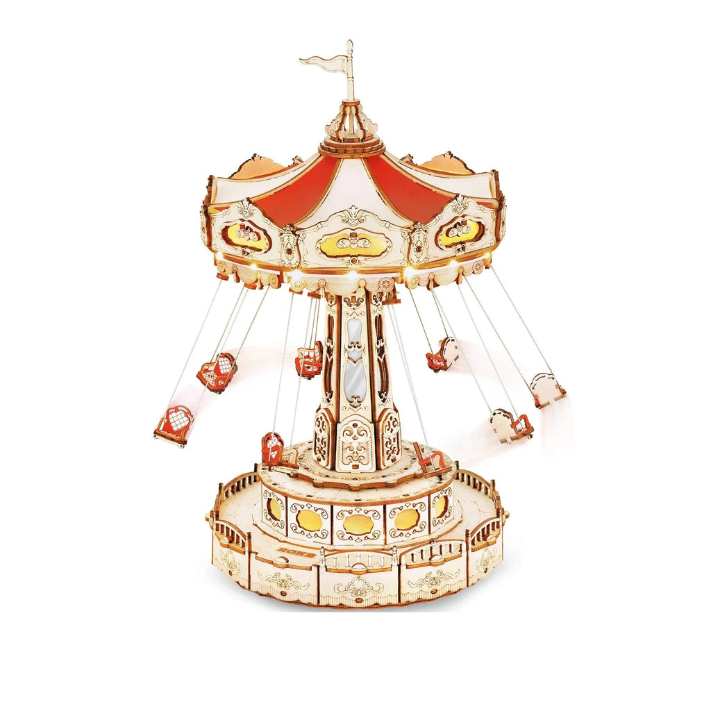 Manège à Chaises Volantes - Puzzle 3D