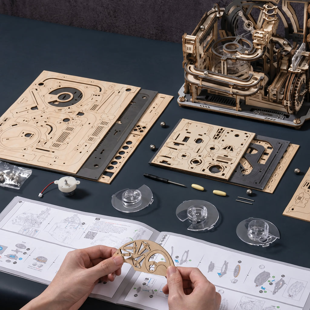 Circuit à Billes - Puzzle 3D