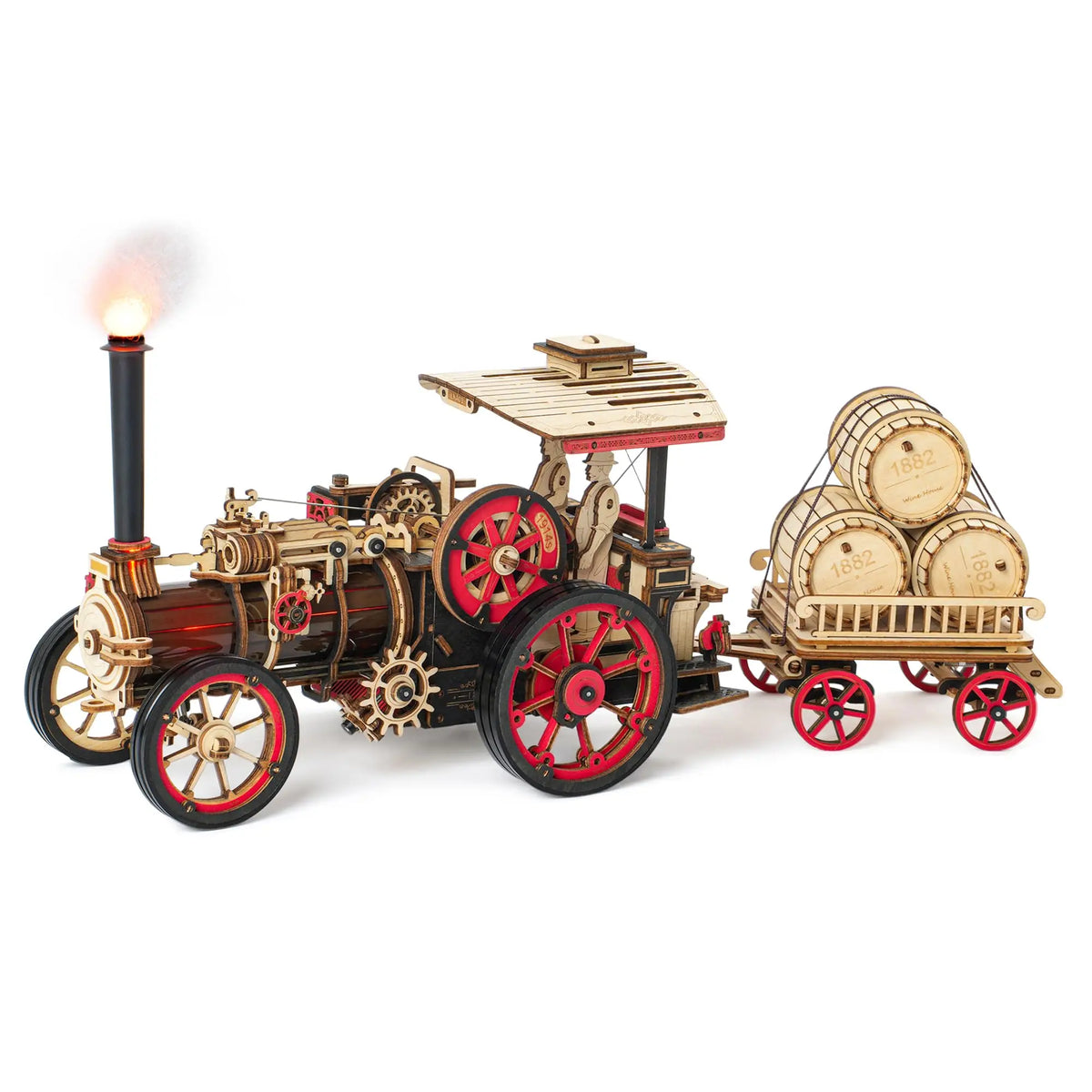 Locomotive à Vapeur - Puzzle 3D