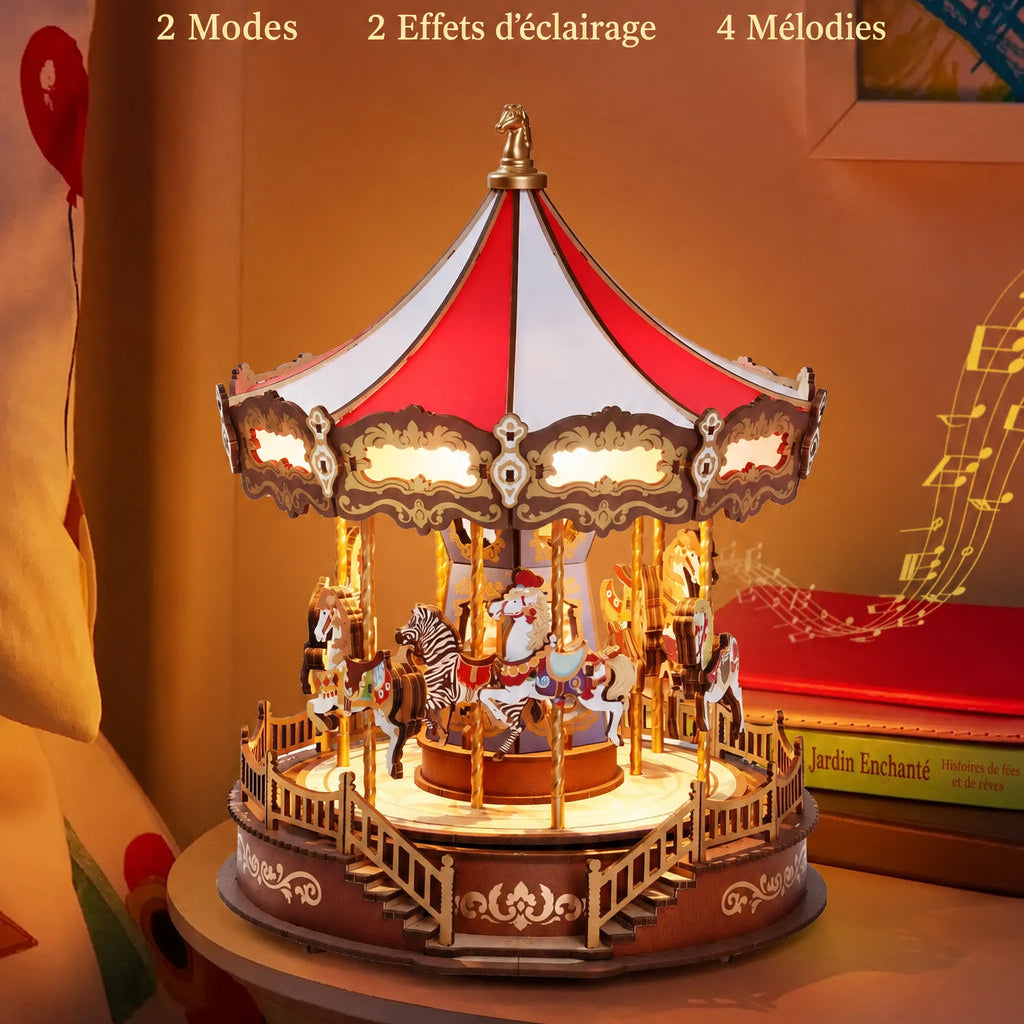 Carrousel Musical - Puzzle 3D
