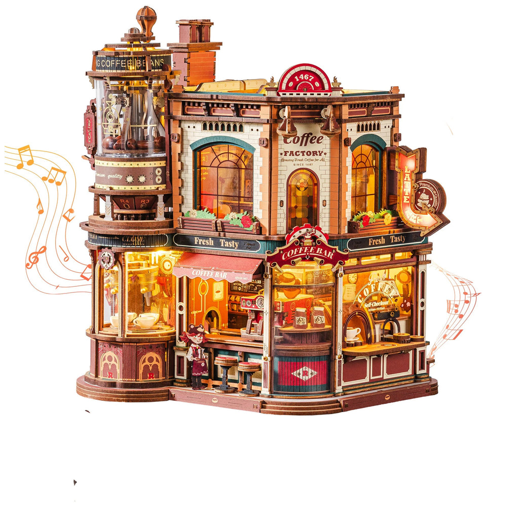 La Maison du Café — Puzzle 3D