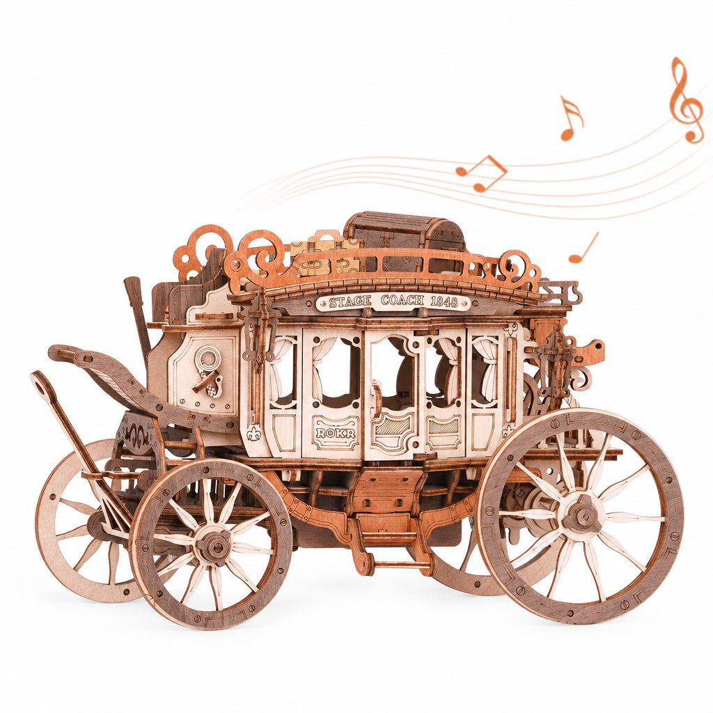 Carrosse Vintage -Puzzle 3D